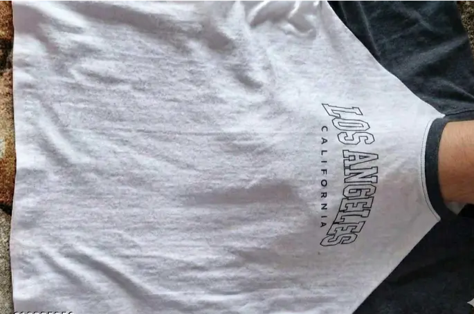 Oversized black and white tshirt for girls - Image 4